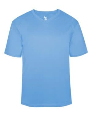 COLUMBIA BLUE Badger 4124 b-core v-neck t-shirt