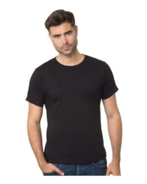 BLACK Bayside 9500 fine jersey t-shirt