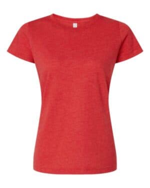 VINTAGE RED Lat 3516 women's fine jersey tee