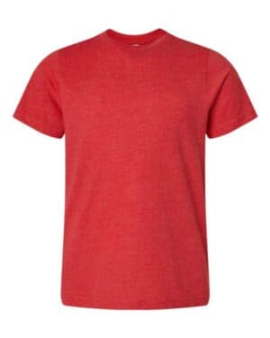 VINTAGE RED Lat 6101 youth fine jersey tee