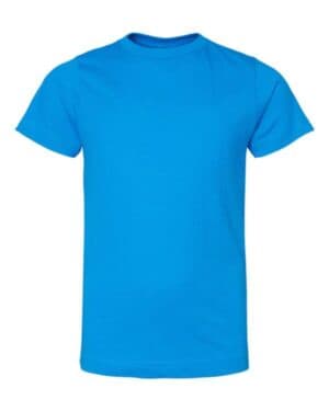 VINTAGE TURQUOISE Lat 6101 youth fine jersey tee