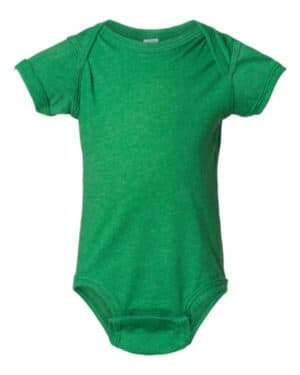 VINTAGE GREEN Rabbit skins 4424 infant fine jersey bodysuit