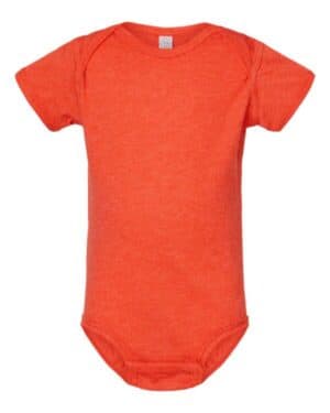 VINTAGE ORANGE Rabbit skins 4424 infant fine jersey bodysuit