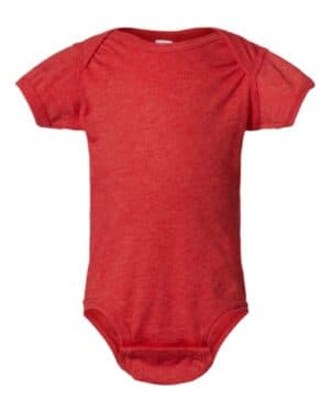 VINTAGE RED Rabbit skins 4424 infant fine jersey bodysuit