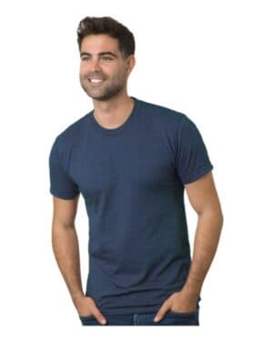 TRI STEEL BLUE Bayside 9570 triblend t-shirt