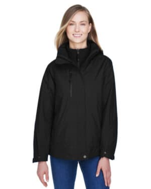 BLACK 78178 ladies' caprice 3-in-1 jacket with soft shell liner