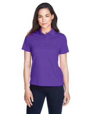 CAMPUS PURPLE Core365 78181 ladies' origin performance piqu polo