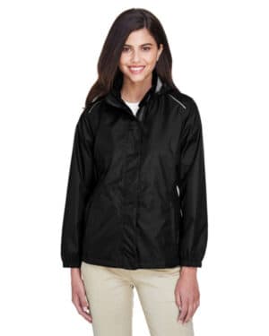 BLACK 78185 ladies' climate seam-sealed lightweight variegated ripstop jacket