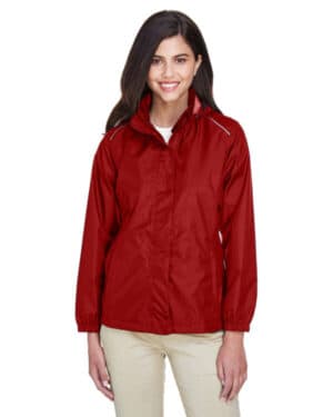 CLASSIC RED 78185 ladies' climate seam-sealed lightweight variegated ripstop jacket