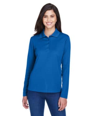 TRUE ROYAL 78192 ladies' pinnacle performance long-sleeve piqu polo