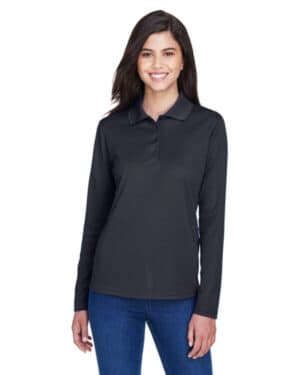 CARBON 78192 ladies' pinnacle performance long-sleeve piqu polo