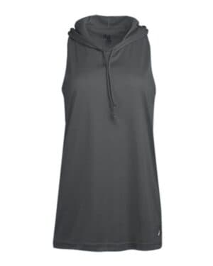 Badger 4111 women's b-core racerback hooded tank top