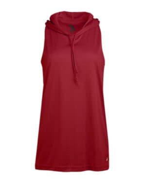 RED Badger 4111 women's b-core racerback hooded tank top
