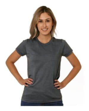 Bayside 5810 women's usa-made triblend t-shirt