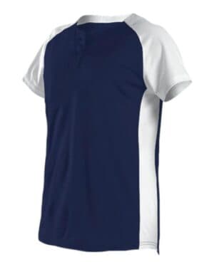 NAVY/ WHITE Alleson athletic 522PDW women's two button fastpitch jersey