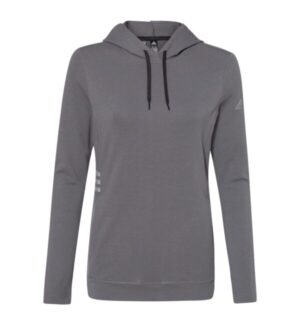 GREY FIVE Adidas A451 women's lightweight hooded sweatshirt