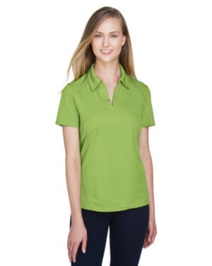 CACTUS GREEN 78632 ladies' recycled polyester performance piqu polo