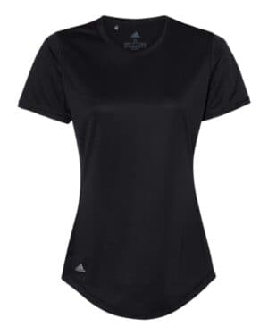 BLACK Adidas A377 women's sport t-shirt