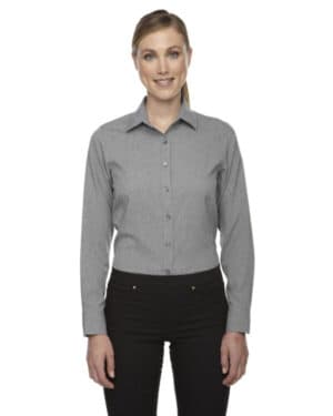 LIGHT HEATHER North end 78802 ladies' mlange performance shirt