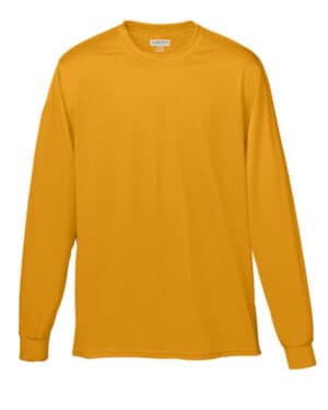 GOLD Augusta sportswear 788 adult wicking long-sleeve t-shirt