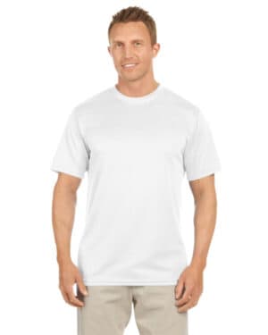 WHITE Augusta sportswear 790 adult wicking t-shirt