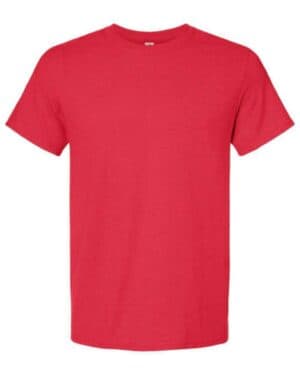FIERY RED HEATHER Jerzees 560MR premium blend ring-spun t-shirt