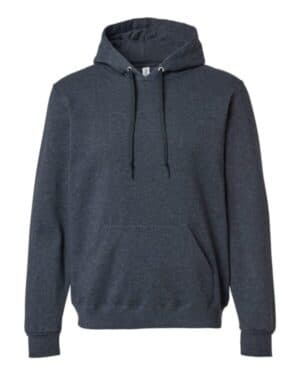 BLACK INK HEATHER 700MR eco premium blend ring-spun hooded sweatshirt