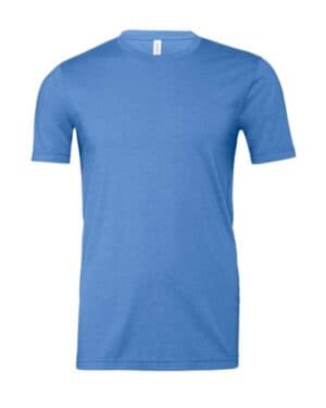 HEATHER COLUMBIA BLUE Bella canvas 3001CVC cvc jersey tee