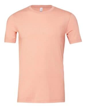 HEATHER PEACH Bella canvas 3001CVC cvc jersey tee