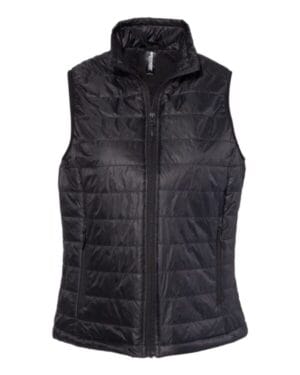 Independent trading co EXP220PFV women's puffer vest