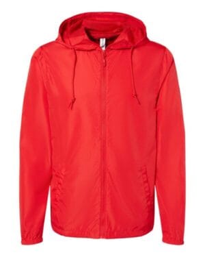 RED EXP54LWZ unisex lightweight windbreaker full-zip jacket