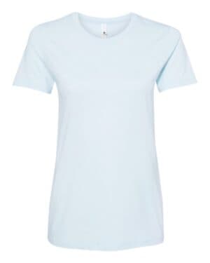 LIGHT BLUE Next level 3900 womens cotton t-shirt