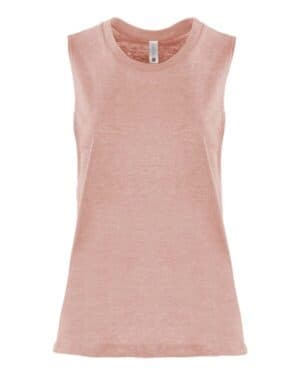 DESERT PINK Next level 5013 womens festival muscle tank