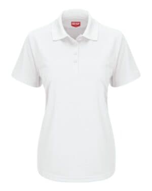 SK97 women's short sleeve performance knit pocketless core polo