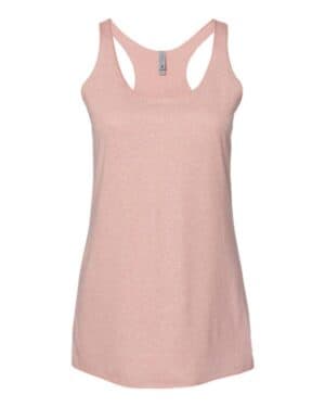 DESERT PINK Next level 6733 womens triblend racerback tank
