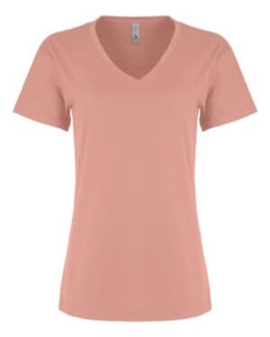 Next level 3940 womens cotton v-neck t-shirt