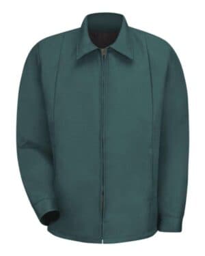 SPRUCE GREEN Red kap JT50T perma-lined panel jacket-tall sizes