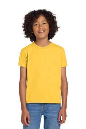 DAISY DAISY 8000B gildan youth dryblend 50 cotton/50 poly t-shirt
