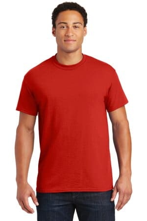RED 8000 gildan-dryblend 50 cotton/50 poly t-shirt