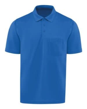 ROYAL BLUE Red kap SK98 short sleeve performance knit pocket polo