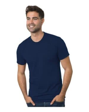 SOLID NAVY Bayside 9570 triblend t-shirt