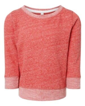 Rabbit skins 3379 toddler harborside mlange french terry crew