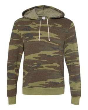 Alternative 9595 challenger eco-fleece hooded sweatshirt