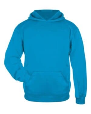 Badger 2454 youth performance fleece hooded sweatshirt
