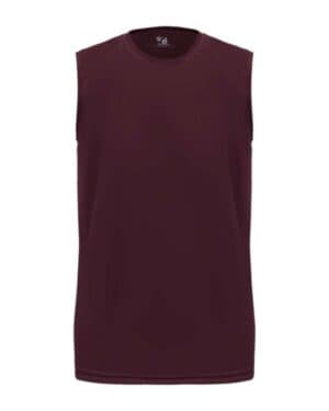 MAROON Badger 2130 youth b-core sleeveless t-shirt