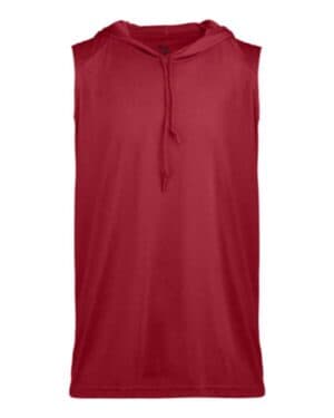 RED Badger 4108 b-core sleeveless hooded t-shirt