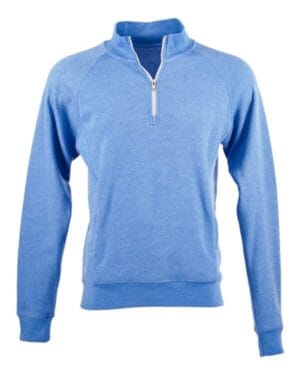COOL ROYAL TRIBLEND J america 8869 triblend quarter-zip sweatshirt