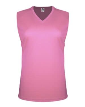 PINK C2 sport 5663 women's sleeveless v-neck t-shirt