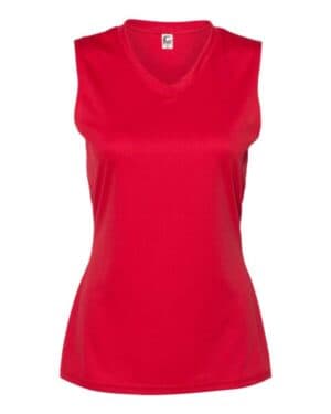 RED C2 sport 5663 women's sleeveless v-neck t-shirt