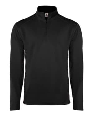 BLACK Badger 4438 money mesh quarter-zip pullover